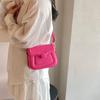 Корейский стиль модный дизайн женских сумок, маленькие квадратные сумки, летняя новая простая повседневная текстура модная сумка через плечо