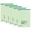 KOKUYO Campus Manuscript Vertical 50 Green Set of Paper, Writing, B5, 20x10, Sheets, Lines, 5, K-30NX5