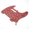 SCORELAY PICKS Telecaster Pickguard Red [Paisley Engraving]