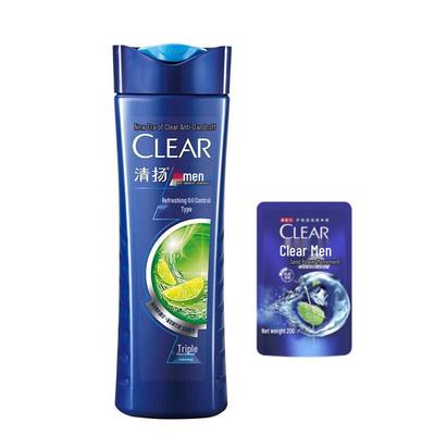 Clear Men Освежающий шампунь против перхоти для контроля жирности