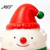 Durable Squeeze Toys Christmas Snowman Toy, Stress Relief Cute Fidget Figurine, Stocking Stuffer Party Favor, Gift for Kids Boys Girls Desk