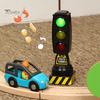 Puntos Kids Toy Education Моделирование Дорожные знаки Стоп Музыка Световой блок Модель Ранняя модель