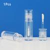 1Pcs Empty Portable 5Ml Thick Wand Lip Gloss Tube Plastic Lip Glaze Tubes Clear Transparent Cosmetic Packing Container