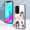 Чехол для телефона Sawako для Samsung S26 S25 S24 FE S23 S22 S21 Plus S20 Ultra Note20Ultra Черное стеклянное покрытие