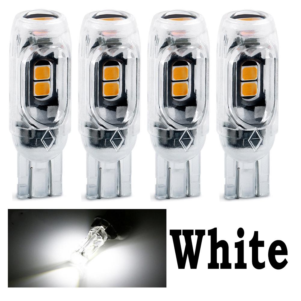 4 ШТ. T10 Автомобильный Мотоциклетный Указатель поворота Светодиодный Сигнал Canbus 5SMD Маяк Габаритный свет Дневной свет для чтения Подсветка номерного знака