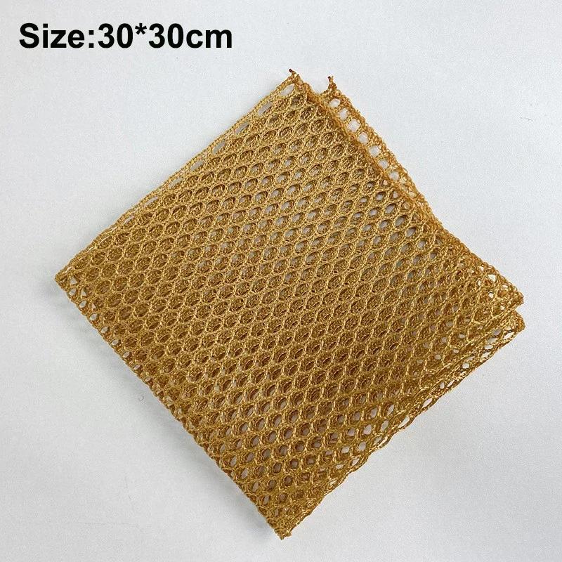 30*30см Сетчатые Салфетки для Посуды Неприлипающие Масляные Губки для Мытья Посуды Многоразовые Чистящие Салфетки Полотенце для Мытья Посуды Салфетки для Чистки Кухонной Посуды