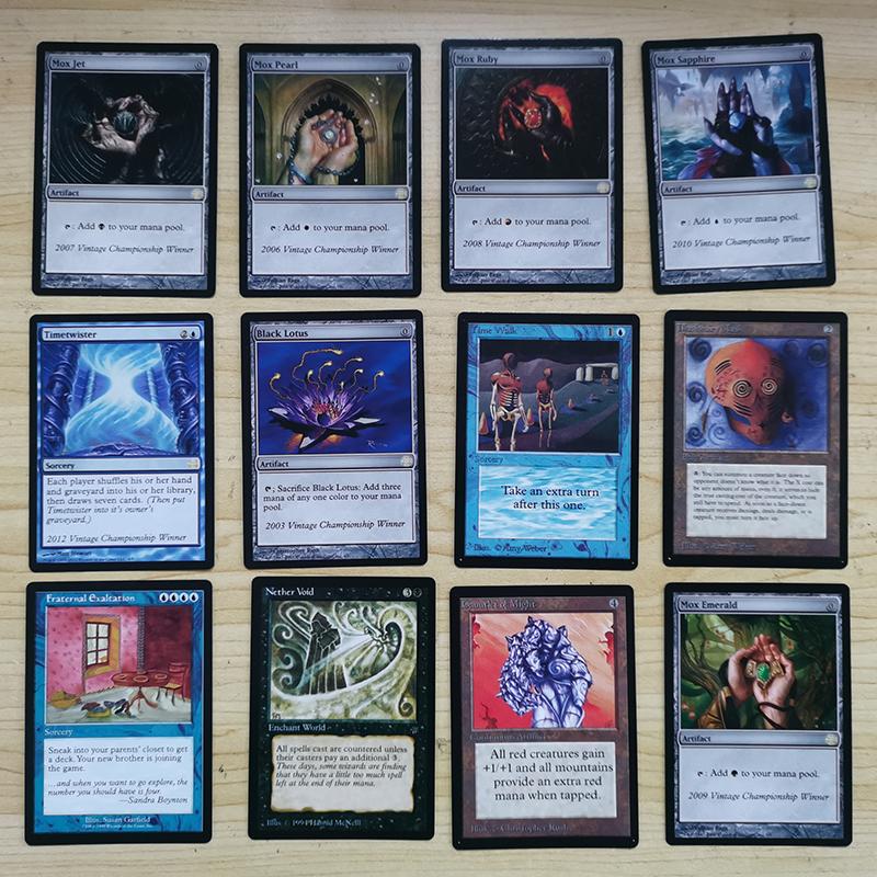 Новый набор, 108 шт., карты Blue Core Magic The Gathering, прокси-карты MTG