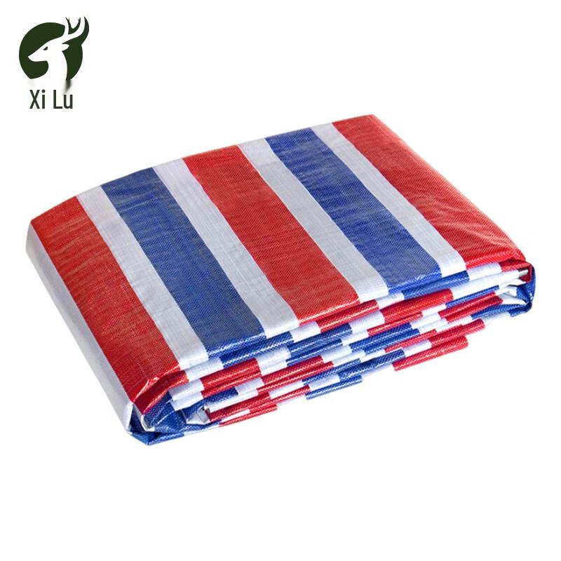 Multicolor Striped Waterproof Tarpaulin