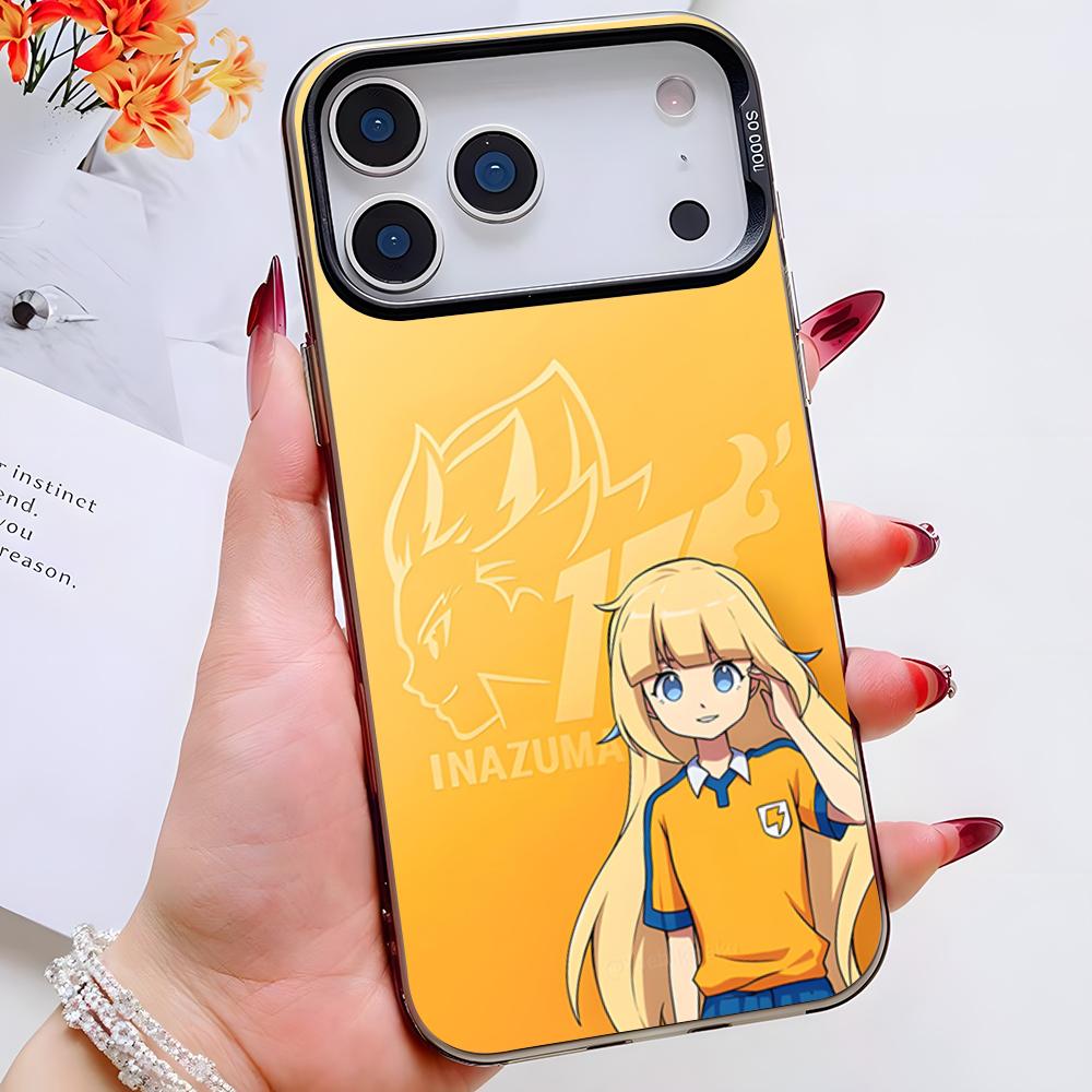 Inazuma Eleven Series Phone Case For IPhone 17 Pro Max 16 Pro Max 15 14 13 11 12 Mini Xs X Xr 7 8 Plus Se Color Silver Cover