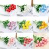 5pcs Decorative Fake Flower Room Simulate Tulip Ornaments