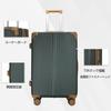 Suitcase Carry S for 2 3 Equipped with TSA 360 Degree Rotating Double Large Zipper Business Sightseeing Trip Hospitalization Available L Size [AOFUN]