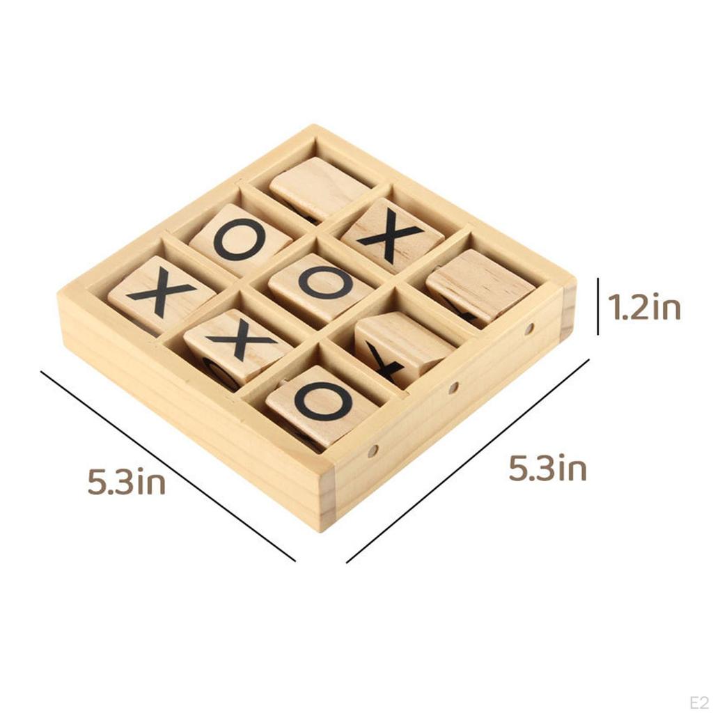 Настольная игра Tic TAC Toe, семейный журнальный столик ручной работы для дома