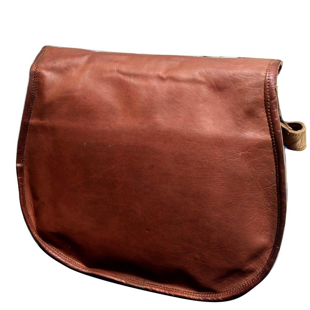 Винтажная женская сумка через плечо из натуральной козьей кожи, новая сумка-мессенджер