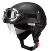 Vintage-Style Open Face Motorcycle Helmet Adults Unisex ABS Half With 3C Certification