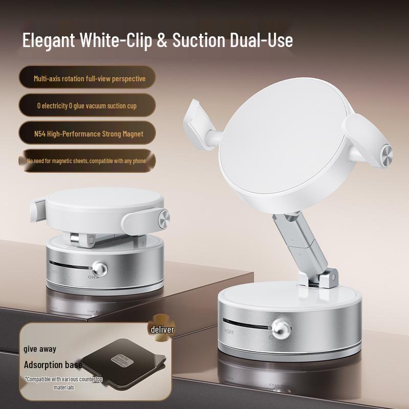 New Foldable Mobile & Tablet Stand: Multi-functional, Adjustable, Perfect for Live Streaming & Desktop Use