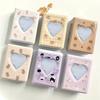 Cute Bear Photo Album 3 Inch Love Heart Hollow Picture Storage Case Card Binder Name Card Book Photocard Holder