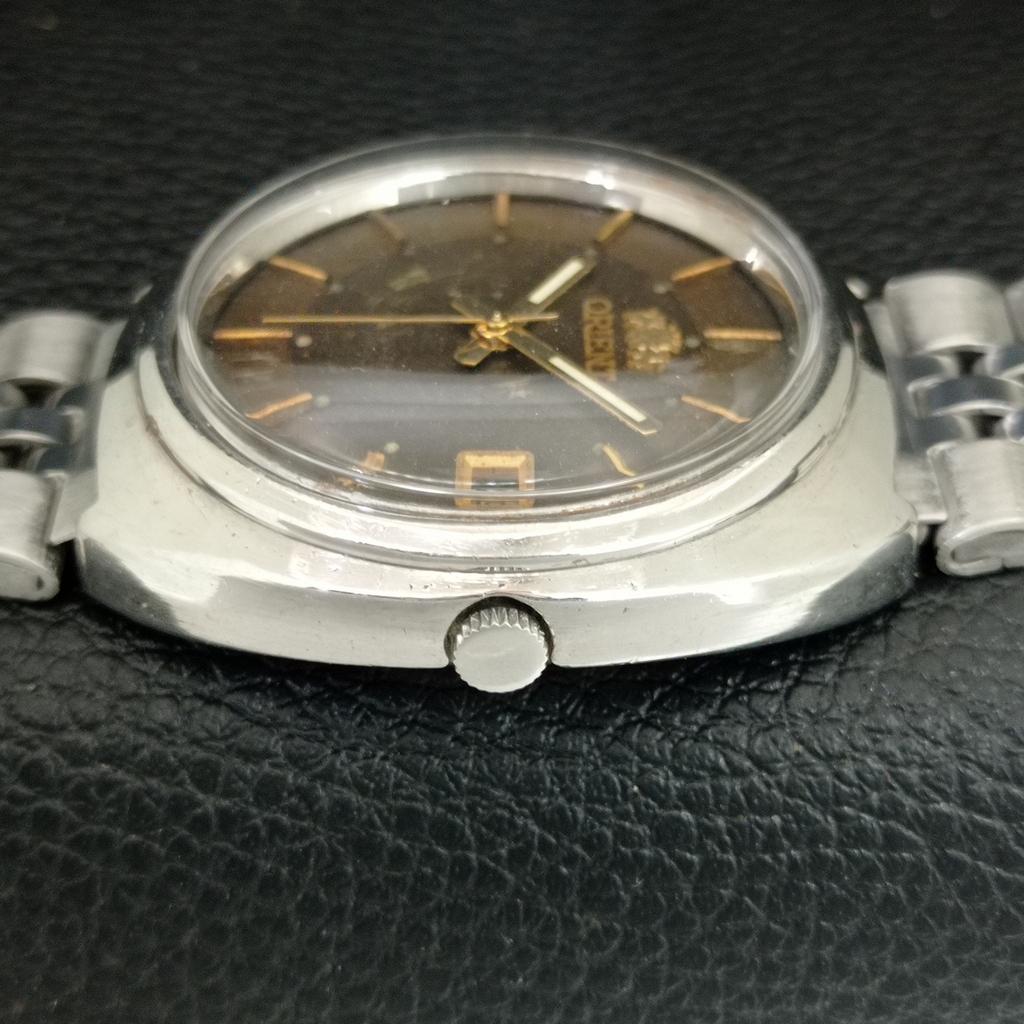 ОРИГИНАЛЬНЫЕ ВИНТАЖНЫЕ АВТОМАТИЧЕСКИЕ ЧАСЫ ORIENT 46943 ЯПОНИЯ МУЖСКИЕ С ОРИГИНАЛЬНЫМ ЦИФЕРБЛАТОМ a709446-1