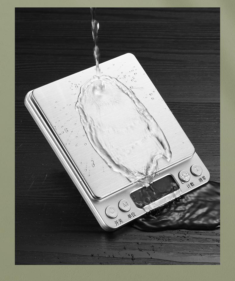 Высокоточные мини портативные карманные весы для золотых украшений, кухонного использования, точность 0,01 грамма.