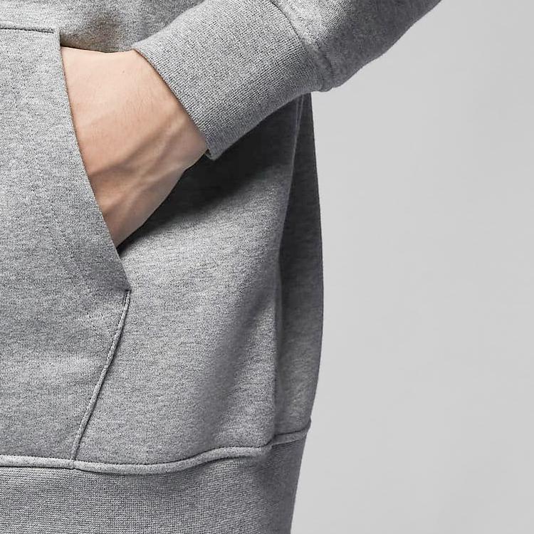 Jordan Essentials однотонная повседневная куртка на молнии с капюшоном, мужская верхняя одежда, темно-серая FJ7772-091