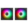120 мм-Gehäuselüfterkühler 1500 об/мин 4-контактный ШИМ-Gehäuselüfter 5 В 3-контактный ARGB (Шва