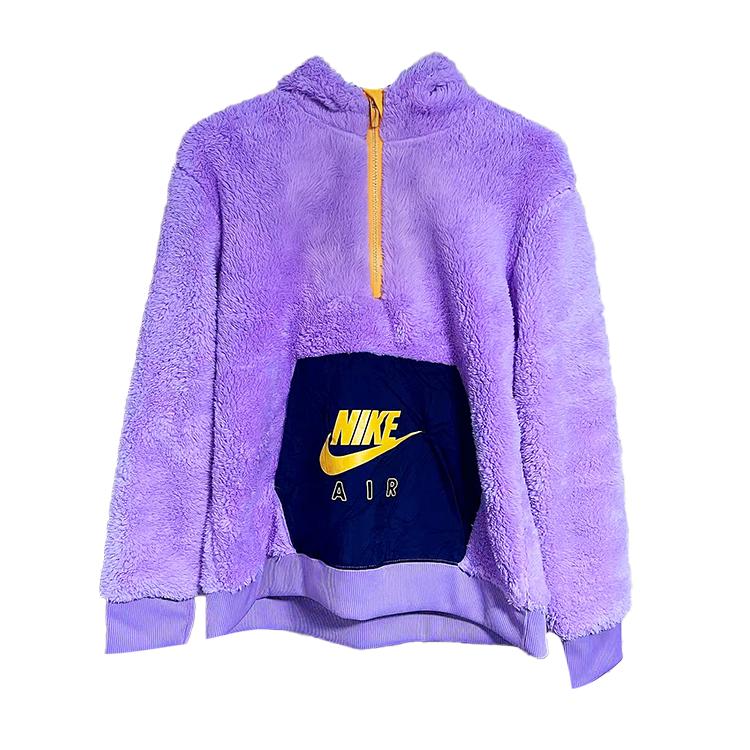 Nike Детская футболка с капюшоном, средней высоты DM2330-589