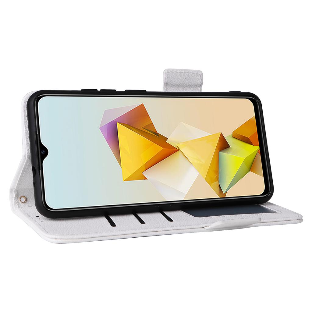 Кожаный чехол-книжка для ZTE Blade A73 Pro 5G/A73 5G/Optus X Pro 5G с отделением для карт, чехол для телефона