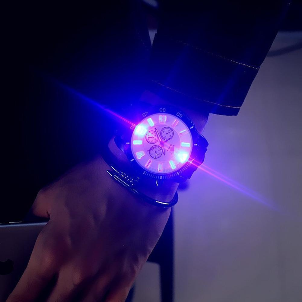 Светящиеся LED Спортивные Часы с Гелевым Ремешком Женские Кварцевые Часы Подарки для Мужчины Женщины
