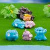 Cute Cartoon Elephant Resin Ornaments Home Decoration Kawaii Animal Room Desk Car Decoration Small Ornaments Crafts Gifts