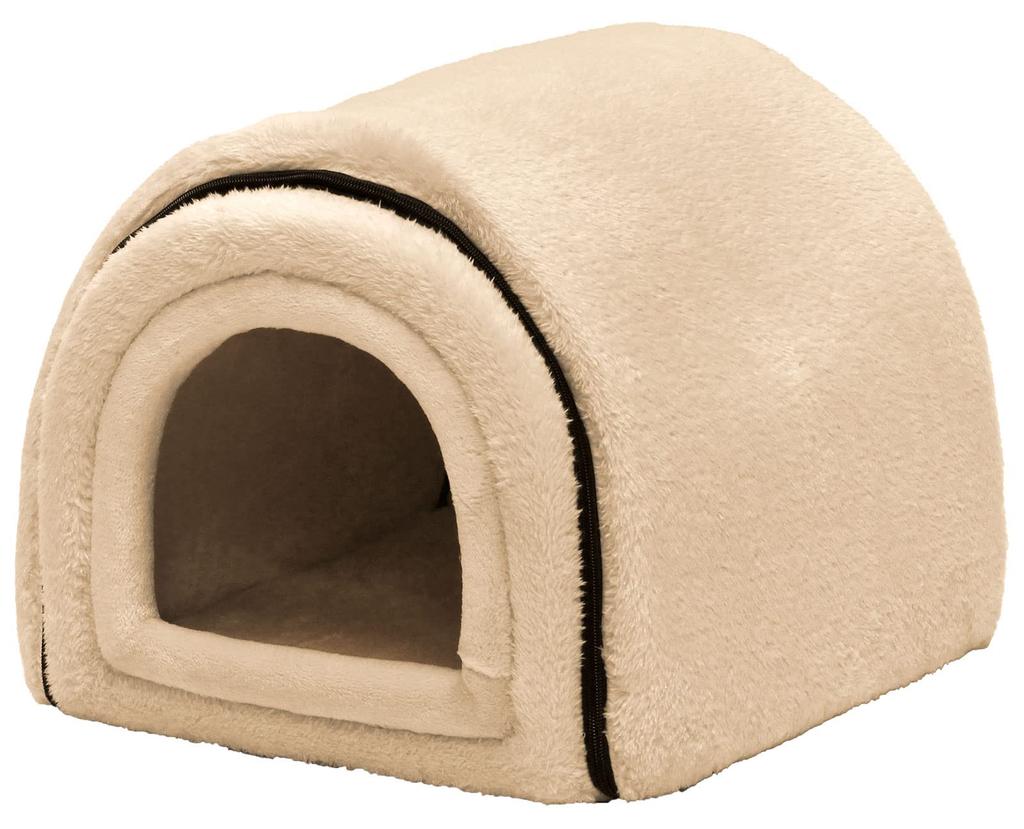 PetStyle Dog Cat Bed Dome House Mat Pet Bed for Winter Foldable Pet Mat Washable Cat House Dog House Indoor Winter Fluffy Warm Stylish Dome Shaped Pet