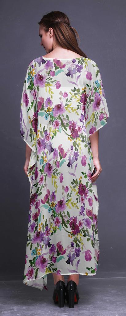 Bimba Ladies Plus SizeA KaftanA Summer Wear Beach Coverup Kimono Caftan