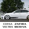 Car Door Side Sticker For Opel Adam Crossland X Opc Grandland Astra Corsa Insignia Vectra Zafira Mokka Auto Styling Accessories