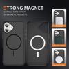 For iPhone 17 Case Compatible with MagSafe 2.8mm PC+2.2mm TPU Shockproof Hybrid Phone Cover