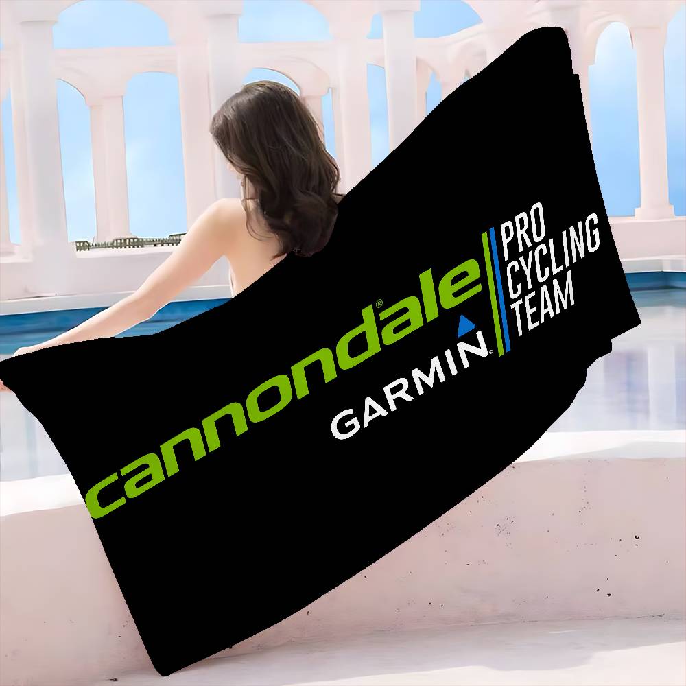 C-Cannondale Микрофибра с принтом Пляжное полотенце Альпинизм Йога Пляж Плавание Бег Впитывающее Мягкое полотенце