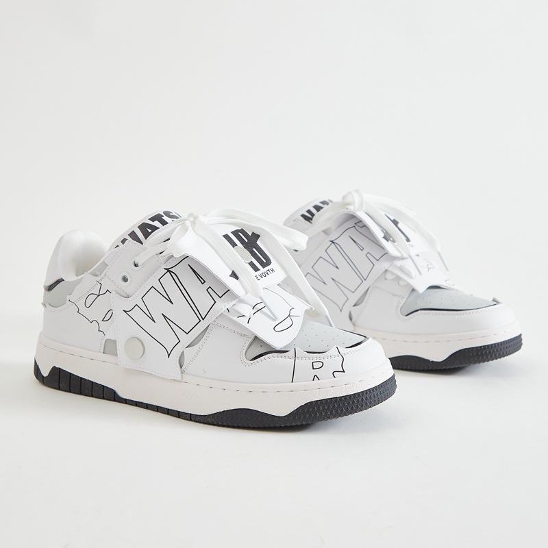 Нишевый дизайн High Street Bread Shoes Мужская и женская модная обувь Пара Спортивная повседневная обувь для скейтборда Мужская обувь