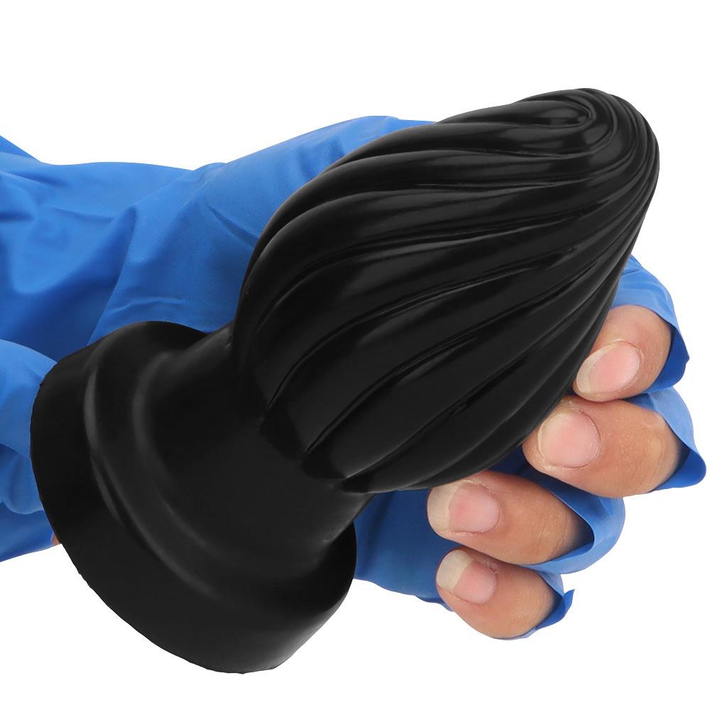 Большая силиконовая анальная пробка дилататор растягивающая секс-игрушка для пар взрослых 18+ фистинг большой член дилдо