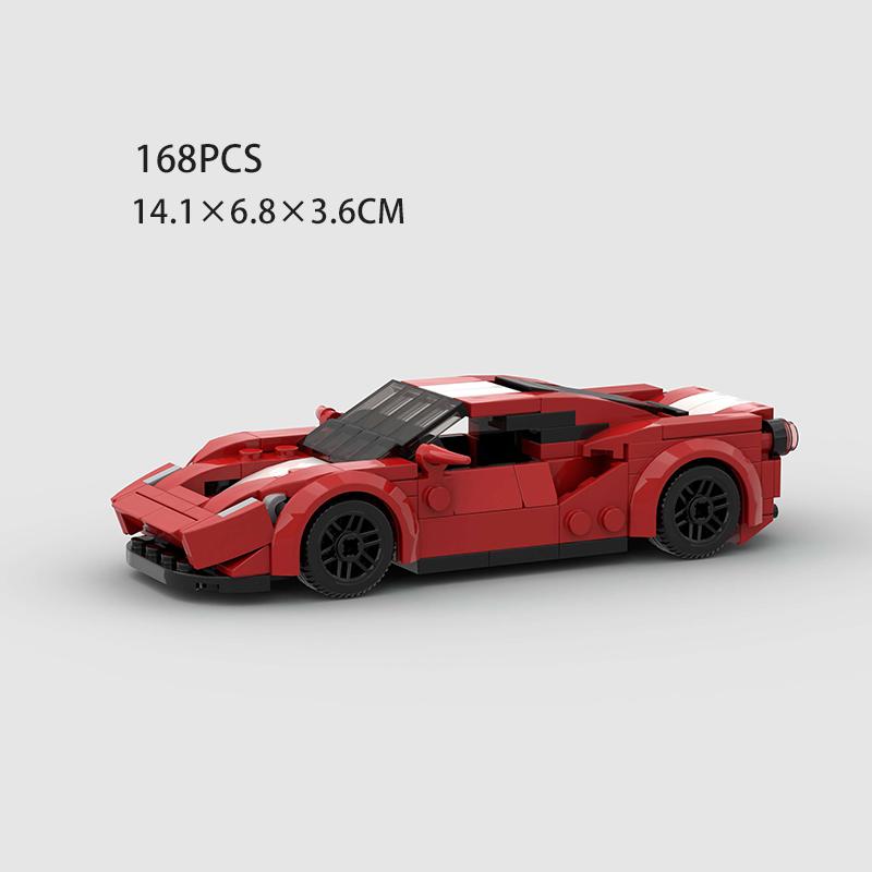 MOC Racing Sports Car Vehicle City Speed Champion Racer Technique Building Blocks Brick Set Supercar Kids Toys Boys Gifts NSX