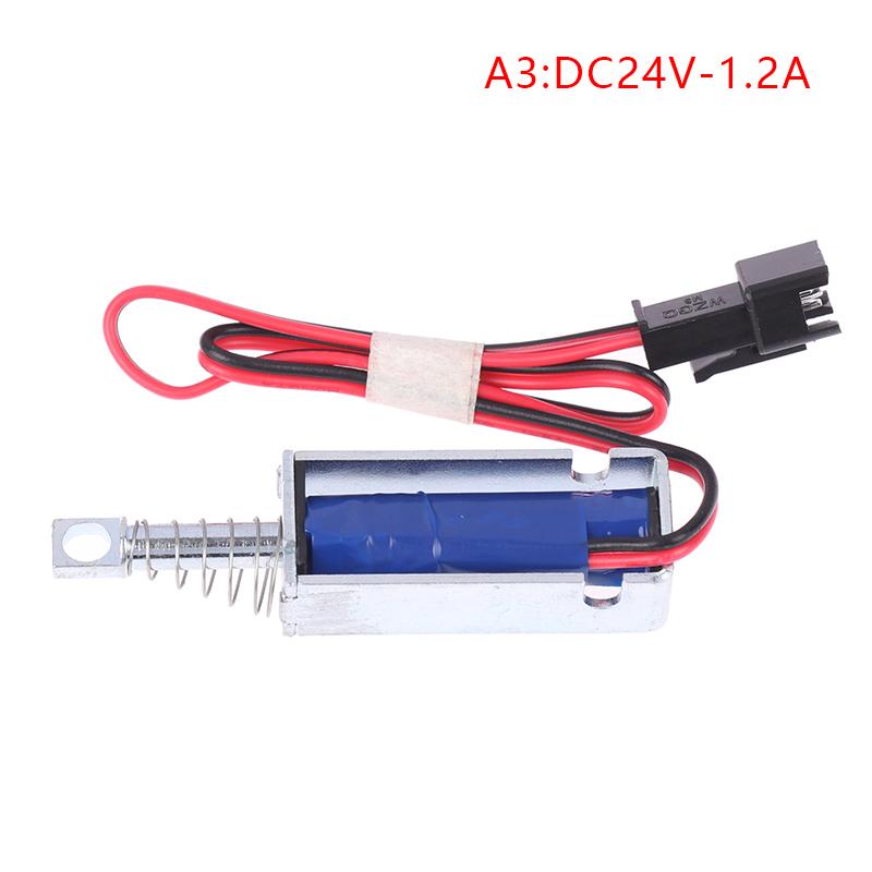 Электромагнитный замок Sm-0537 DC 6 В/12 В/24 В Магнитный замок 1,5 А/2 А/1,2 А Замок Линейные соленоидные электромагниты для торгового автомата.