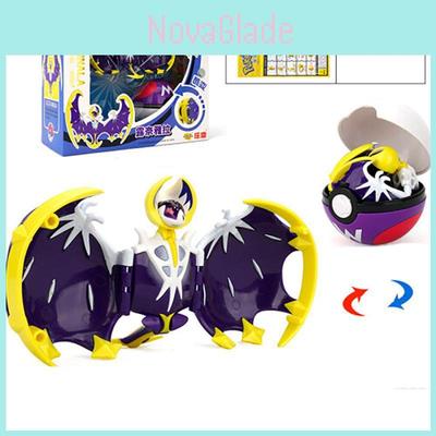 Покемон Покебол Декоративная Фигурка Игрушка Подарок Пластиковый Материал Персонаж Аниме Требуется Сборка Креативный и Милый Стиль 18*10*23см Размер Упаковки