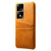Dual Card Slots Phone Cover for Honor 80 GT 5G PU Leather Coated PC Phone Case