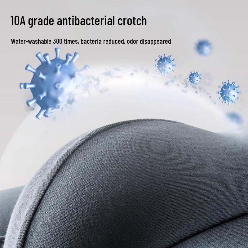 Мужские антибактериальные боксеры-брифы MaoRen из длинноволокнистого хлопка 10A
