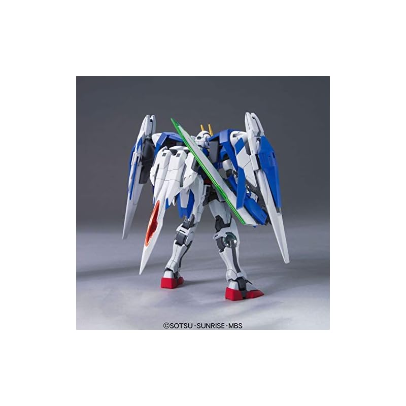 BANDAI SPIRITS HG Мобильный доспех Гандам 00 Двойной О Райзер + GN Меч III Масштаб 1/144 Предварительно окрашенный пластиковый модельный набор