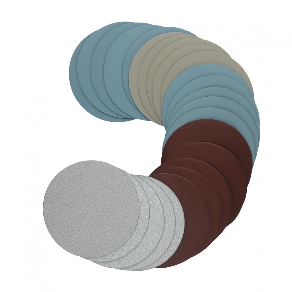 25pcs Sanding Disc 125mm Wet & Dry 1000-5000 Grits Sand Paper High Quality