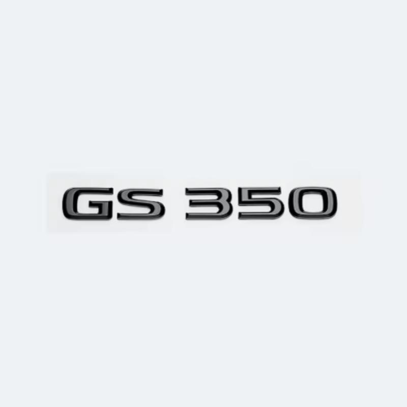 Для Lexus GS200t GS250 GS300 GS350 GS430 GS460 GS450h HYBRID задний багажник с логотипом глянцевый черный ABS эмблема модернизация с надписью