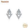 Tancise 925 Sterling Silver Zircon Earrings Drop Earrings For Women Wedding Party Gifts