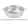 Stainless Steel Colander Strainer Rice Washing Bowl Durable Rinsing Multifunctional Vegetables Fruit Washing Basket for Beans