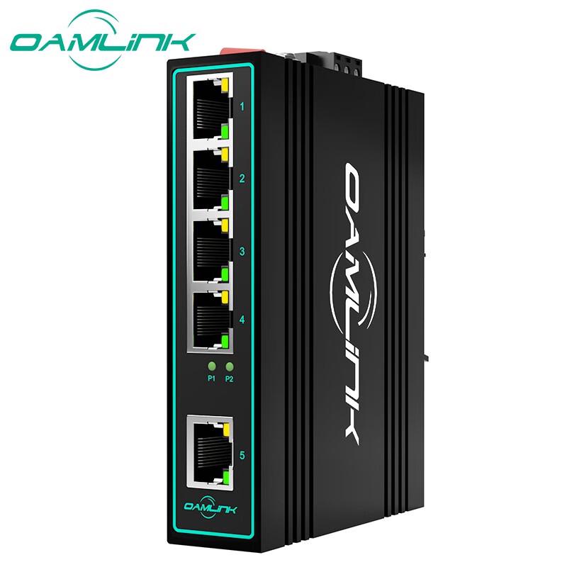 OAMLink Industrial Non-Managed Ethernet Switch