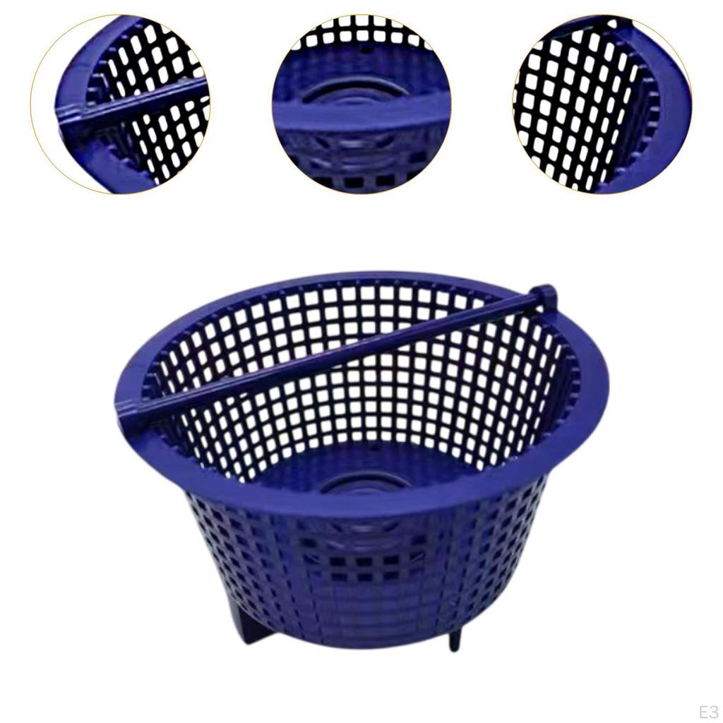 Pool Skimmer Basket Debris Leaves Collector Effort Accessories Professional Lightweight Strainer