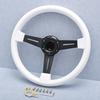 14inch 350mm JDM White ABS Steering Wheel Universal Racing Sports Steering Wheel Car Accessories