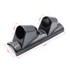 Car 52mm A-Pillar Meter Gauge Bracket Dash Mount Holder Dual Holes Pod Left Side