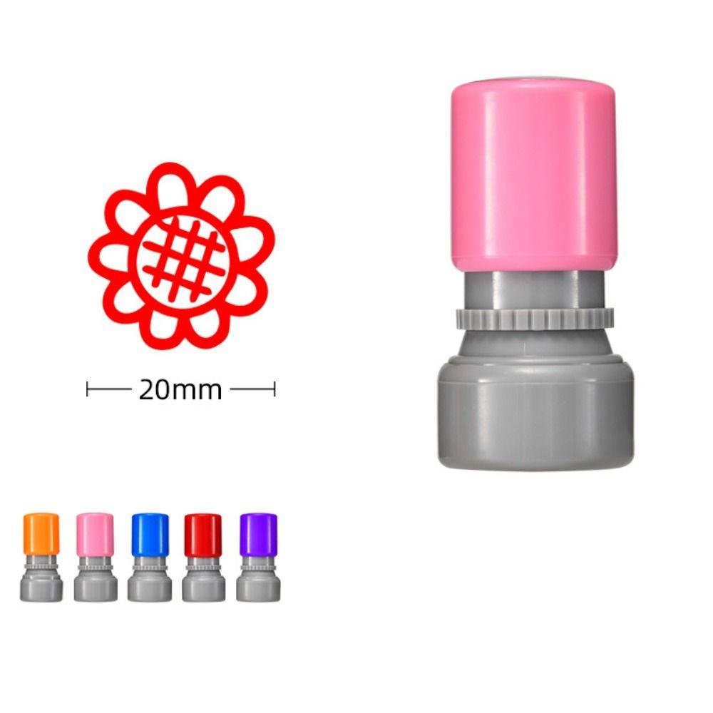 DIY Drawing Toy Star Grading Stamp Self Inking Teacher Review Stamp Primary School